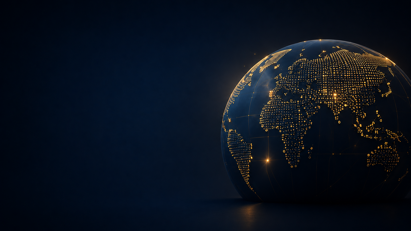 Digital world map